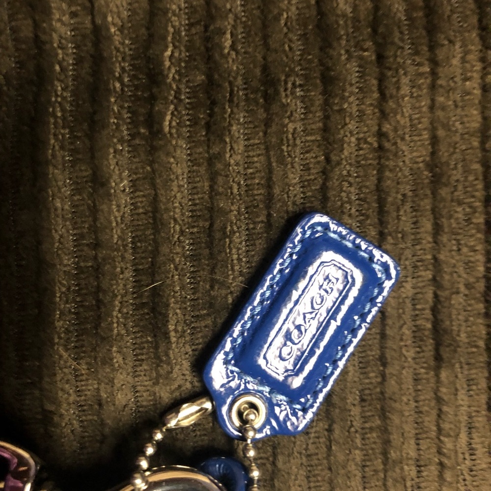 Coach wristlet blue and pink - Picture 3 of 4